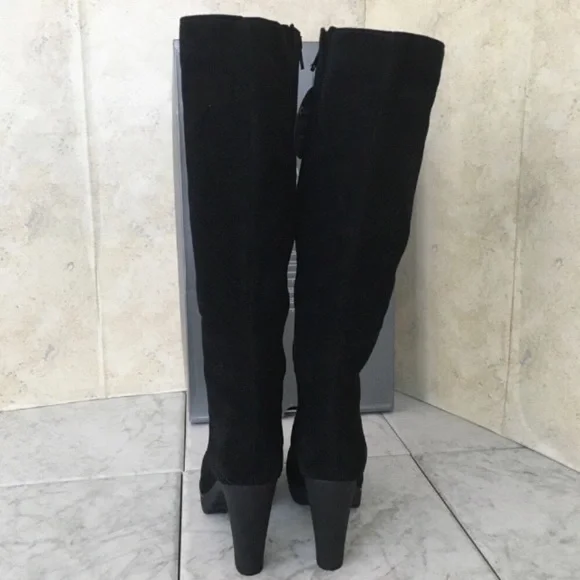 La Canadienne Black Suede Waterproof Boots Women’s Size 9.5 Medium